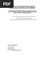 Download HUBUNGAN KUALITAS PELAYANAN INTERNAL TERHADAP KEPUASAN KERJA DAN KEMAMPUAN PETUGAS MEMBERIKAN PELAYANAN BERKUALITAS DI RSUD LANTO DG PASEWANG by Insident Tragis SN144829491 doc pdf