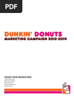 Download Dunkin Donuts Marketing Campaign Strategy by Stella Dacuma Schour SN144832665 doc pdf