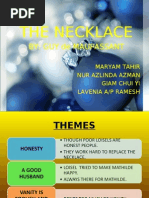 The Necklace Student Worksheet | Narration | Irony