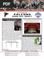Download 2009 Atlanta Falcons Draft Release by Atlanta Falcons Football Club SN14484935 doc pdf