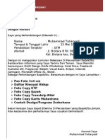 Contoh CV