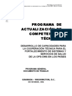 Programa EASP-OPS Marzo 2009