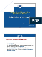 Pp Submission of Proposals