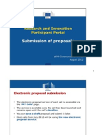 PP Submission of Proposals