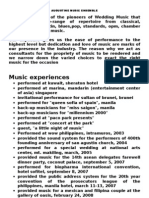 Augustine Music Ensemble Music Experiences