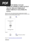 Download Pengaruh Media Tanam Kompos by Dessy Puspitaningtyas SN144860387 doc pdf
