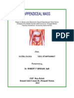 Appendiceal Mass