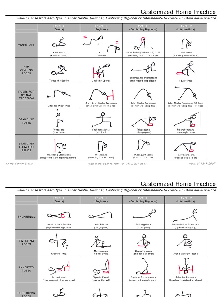Custom Yin Yoga Sequence Guide | PDF
