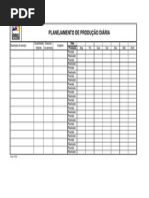 Modelo de Escala de Trabalho 6x1 | PDF