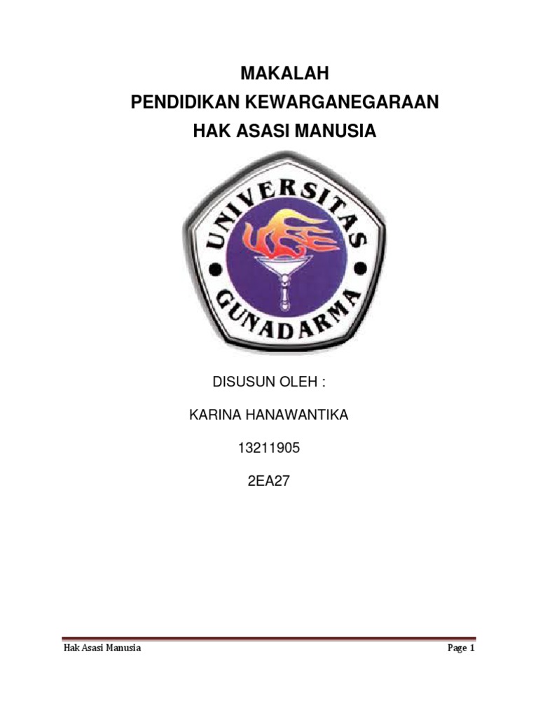 Bab 3 Kewarganegaraan Ham