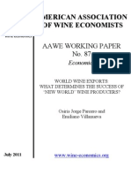 American Association of Wine Economists: Aawe Working Paper No. 87