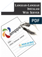 Instalasi Web Server - Ampps