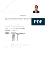 Curriculum Vitae