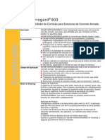 Inibidor de Corrosão de Estruturas Metálicas