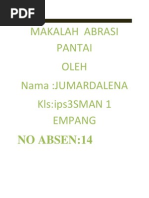 Download MAKALAH  ABRASI PANTAIdocx by Oky Al-Bana SN144910459 doc pdf