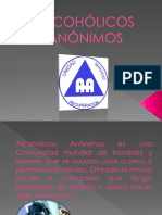 Investigacion Sobre Los Alcohólicos Anonimos