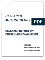 Portfolio Management - Research