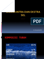 Cairan Intra Dan Ekstra Sel: Dr. Darmadi SPPD