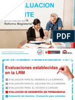 Evaluacion Docente en La LRM PPT Oficial