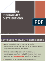Continuous Distributions Thomsonlearning