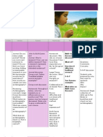 Multi-Genre Research - Calendar