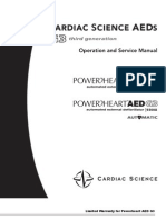 Cardiac Science AED G3 Operation and Service Manual