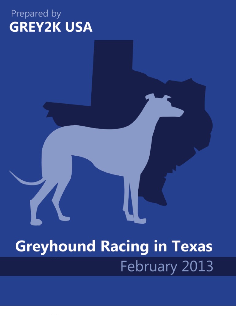 Greyhound Racing in Texas | PDF | Dogs | Domesticated Animals