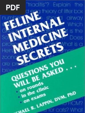 Feline Internal Medicine Secrets Veterinary Infection - 