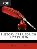 Friedrich II of Prussia, Frederick the Great VOL 6 Thomas Carlyle 1884