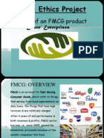 Creation of An FMCG Product: Business Ethics Project