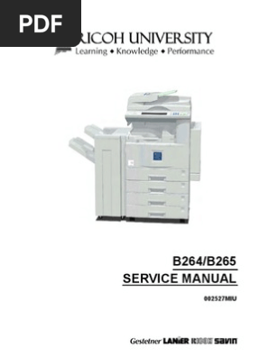 Ricoh 3035 3045 Complete Manual Image Scanner Photocopier