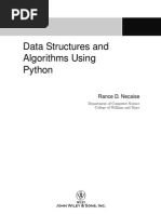 Download Data Structures and Algorithms Using Python by Oscar Martinez SN144940340 doc pdf