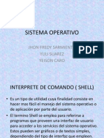 Interprete de Comandos Shell