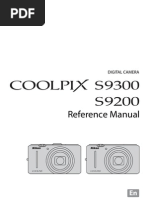 Download Nikon Coolpix s9300 9200 En by Neamtu Bogdan Alexandru SN144945606 doc pdf