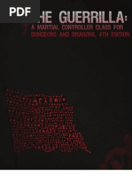 Download COMPLETED Guerrilla - A Martial Controller Class for Dungeons and Dragons 4th Edition by CJ SN14494571 doc pdf