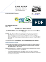 Solarize Bourne Press Release 5-31