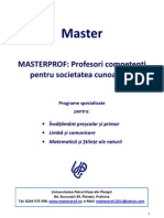 Master Prezentare