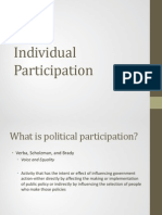 Mass Voting & Participation