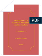 Pereira Americo Louis Lavelle Senda Milenar Tradicao Metafisica