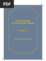 Araujo Uma Interpretacao Da Fenomenologia Material