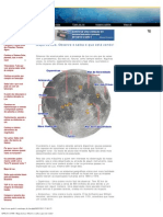 Mapa da Lua. Observe e saiba o que está vendo.