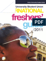 Oxford University International Freshers' Guide (2011)