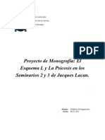 Esquema L en El Seminario 2 y 3 de Lacan