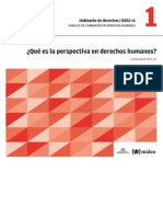 DESC+A - 01 - Qué Es La Perspectiva en Derechos Humanos