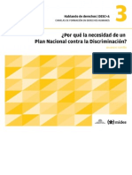 DESC+A - 03 - Por Qué La Necesidad de Un Plan Nacional Contra La Discriminación