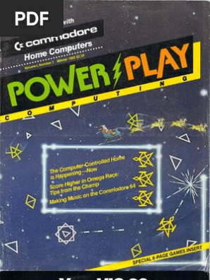 Commodore Power-Play 1982 Issue 03 V1 N03 Winter | PDF