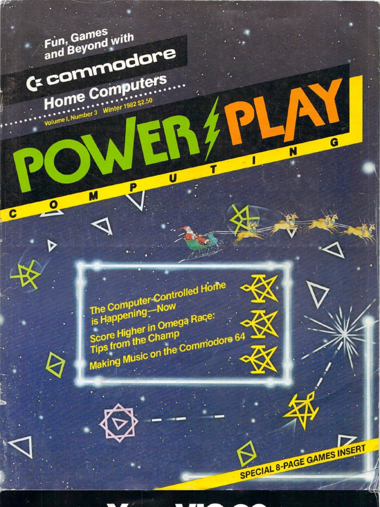 Commodore Power-Play 1982 Issue 03 V1 N03 Winter | PDF