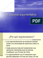 El Discurso Argumentativo