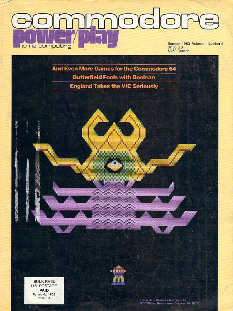 Honor gathering -レザージャケット- Commodore Power-Play 1983 Issue 05 V2 N02 Summer | PDF | Computer
