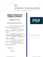 Curso Perfilación Criminal A Distancia